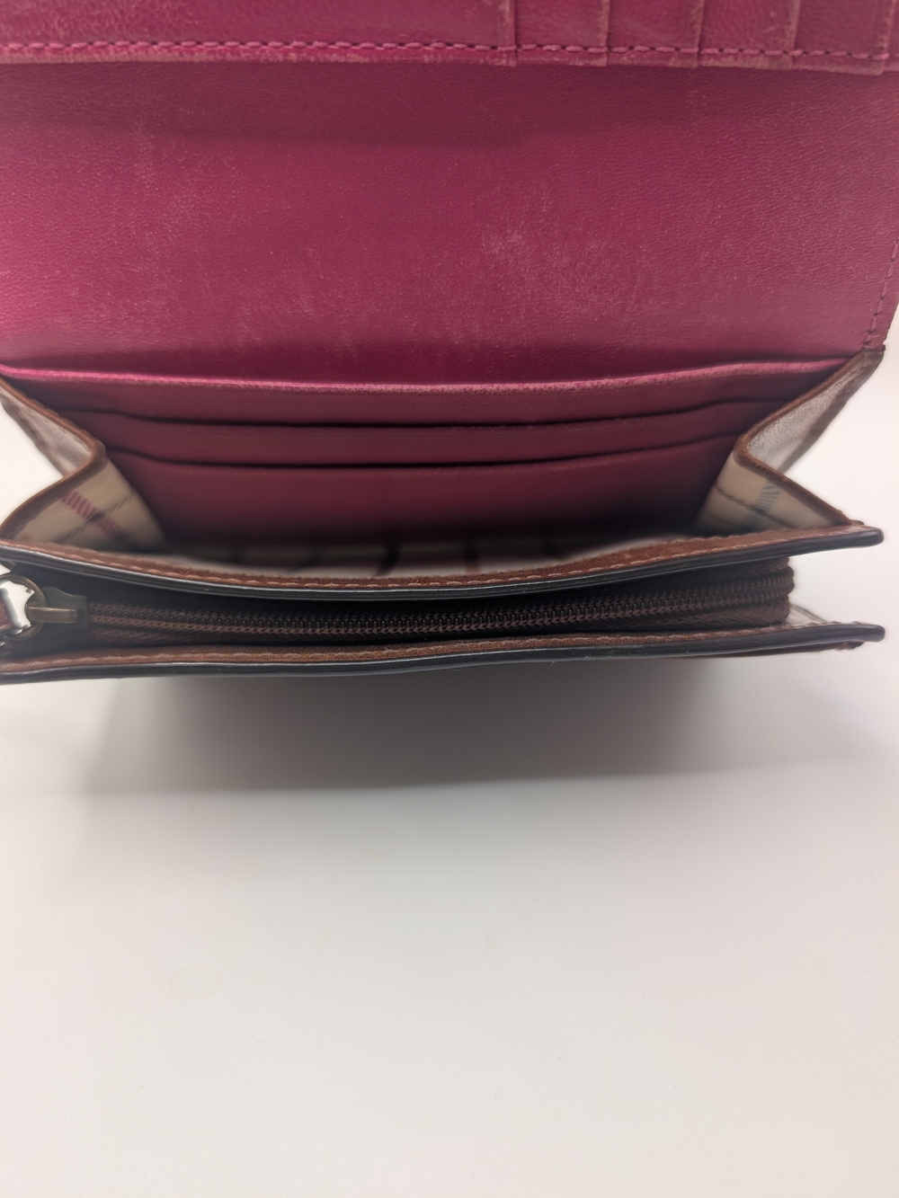 Coach Women's Brown Leather Wallet - Coach Leatherware - Picture 2 of 4